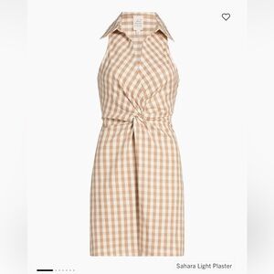 Cinq à Sept- Mckenna Gingham Twist Minidress